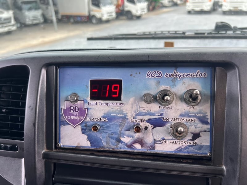 HINO FL8J 260HP ปี 65 ไมล์ 228,000 KM. #10ล้อเพลาเดียว ตู้เย็น #LEK1111 HINO FL8J 260HP ปี 65 ไมล์ 228,000 KM. #10ล้อเพลาเดียว ตู้เย็น #LEK1111