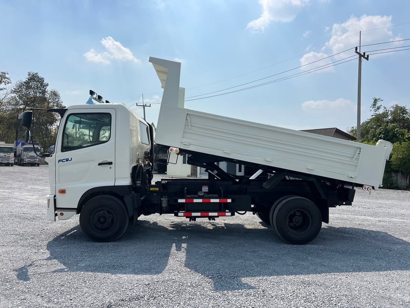 HINO DOMINATOR FC9J 155 HP ปี 63 ไมล์ 96,011 กม. #กระบะดั้มสามมิตร SMM ยาว 4 ม. # LEK866 