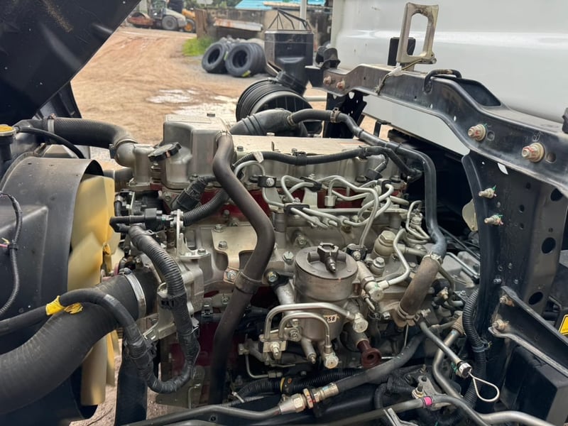 ็HINO FC9J 175HP ปี66 ไมล์33,300 km. #6ล้อ กระบะดั้ม สามมิตร SMM 4รั้ว #LEK923