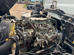 ็HINO FC9J 175HP ปี66 ไมล์33,300 km. #6ล้อ กระบะดั้ม สามมิตร SMM 4รั้ว #LEK923