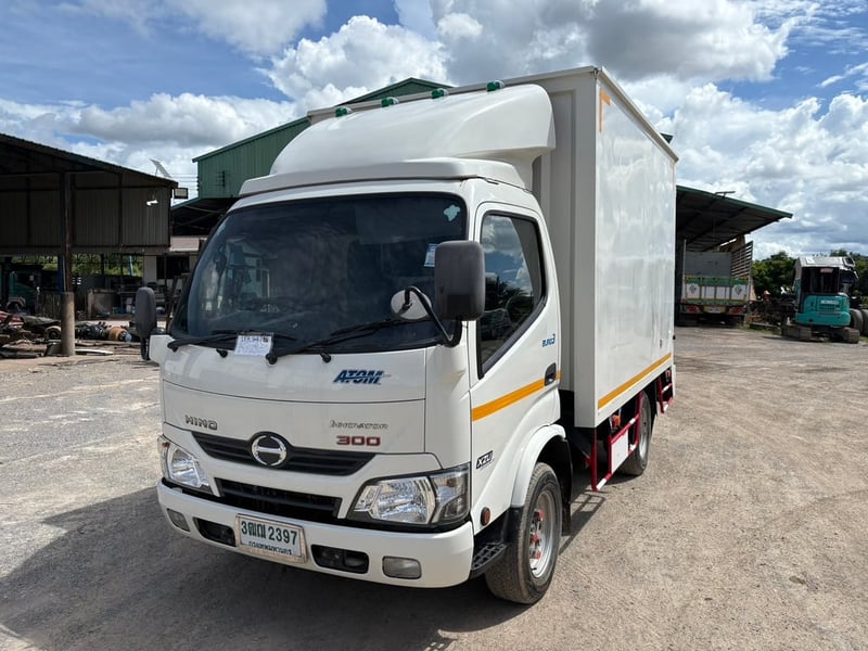 HINO XZU ตู้ทึบ ปี 64 ไมล์เพียง 120,000 กม. #4ล้อตู้ #LEK947 