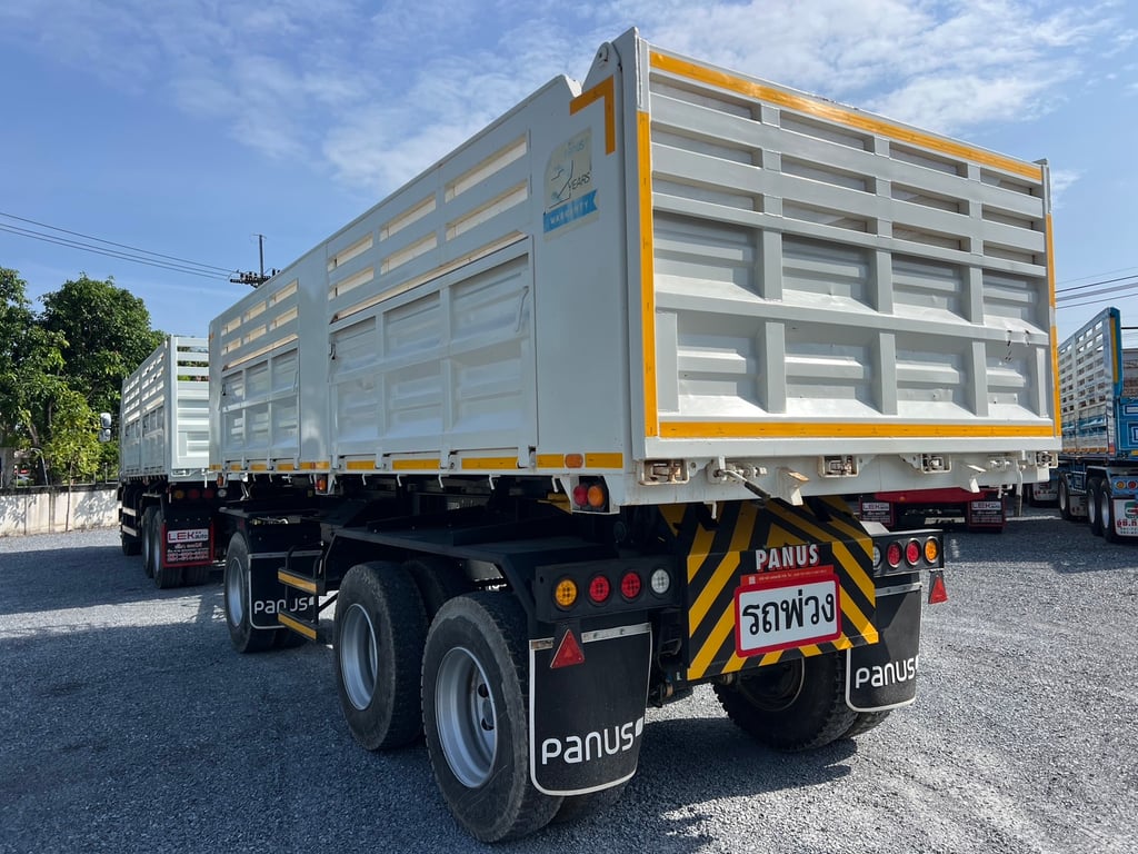 ISUZU FXZ 360 HP ปี 65 ไมล์ 88,105 KM.  #แม่ลูกพ่วงกระบะดั้มพนัส (Panus)#LEK 854-643 ISUZU FXZ 360 HP ปี 65 ไมล์ 88,105 KM.  #แม่ลูกพ่วงกระบะดั้มพนัส (Panus)#LEK 854-643