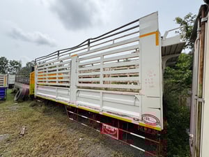 กระบะเหล็ก คอกสูง ยาว 7.45 ม. คาน 85 #L26