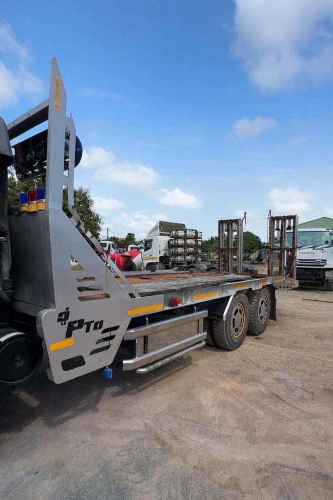 ISUZU FVM230 ปี46 เพลาเดียว #10ล้อท้ายลาดแม็คโคร #LEK1021