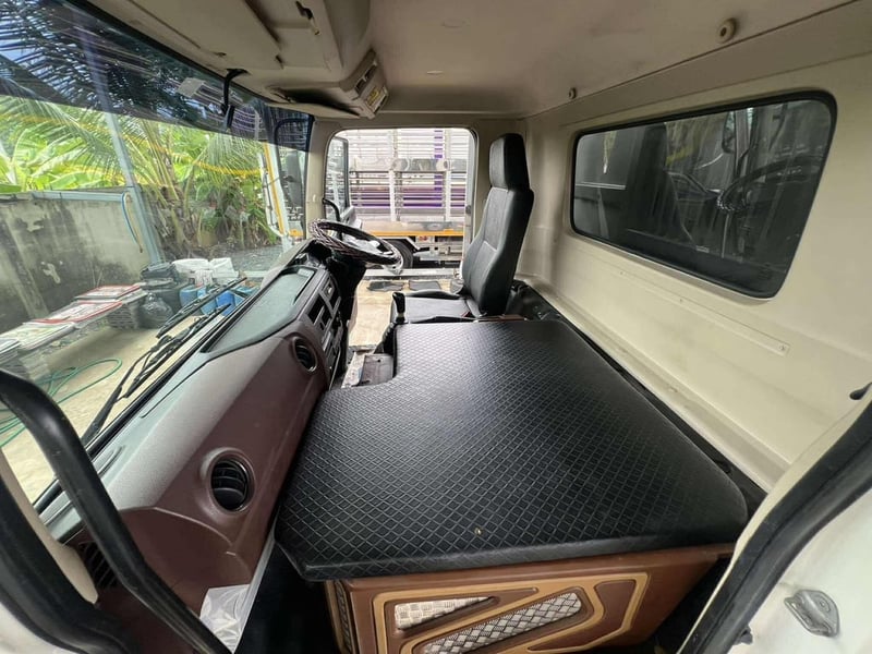 HINO FC9J 175HP  ปี64 ไมล์306,000 km. #6ล้อล่องกระบะอลูมิเนียม #LEK635