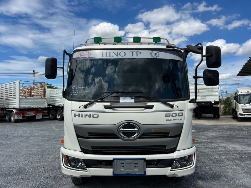 HINO FC9J 210 HP ปี 67 ไมล์ 29,032 KM. #กระบะดั้มเหล็ก #lek1211