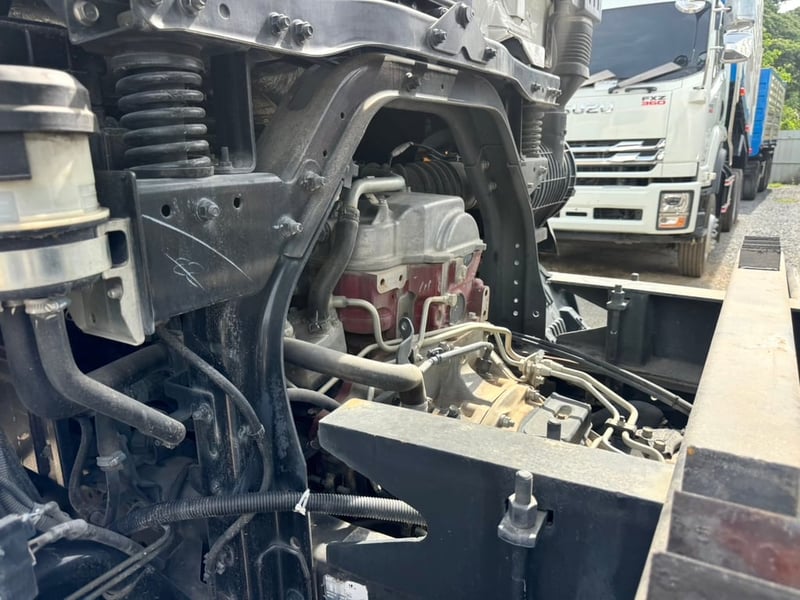 HINO FM1A 344 ปี66 ไมล์น้อย 144,000 km. #10ล้อ กระบะดั้ม พนัส panus #LEK616 