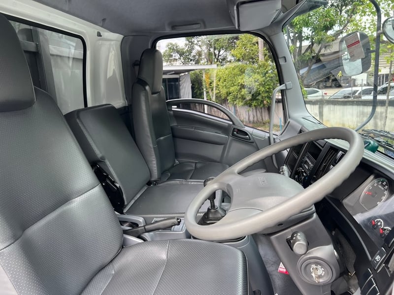 ISUZU FRR 210HP ปี 66 ไมล์แท้ 9,400 km.  #รถหมู 2 ชั้น สแตนเลส  #LEK876 