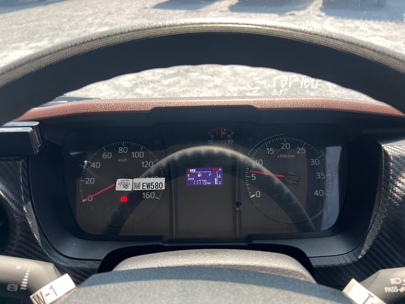 HINO FC9J 175 HP ปี 65 ไมล์ 11,700 กม. #6ล้อล่องกระบะเหล็ก #LEK1106