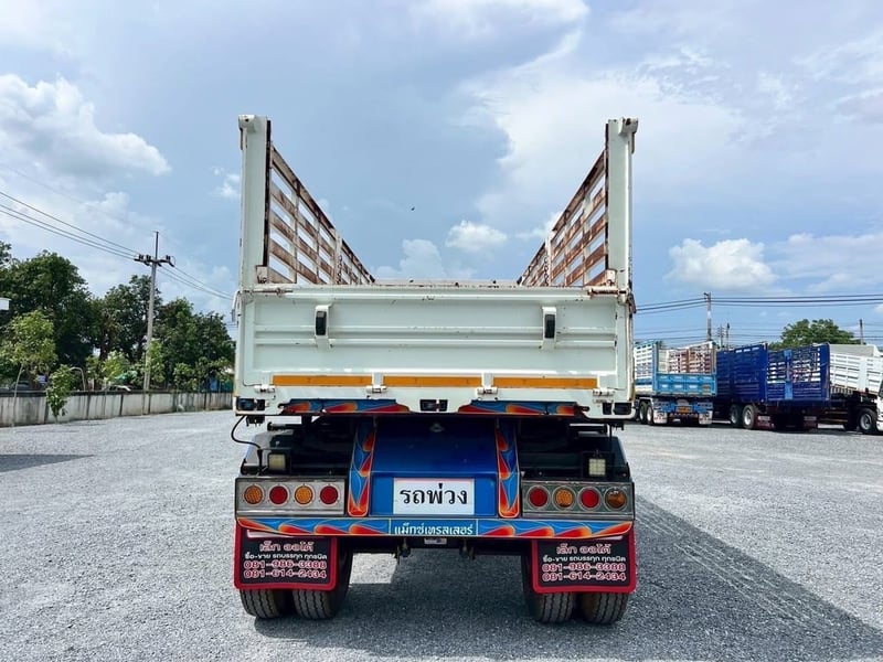 ลูกพ่วง6ล้อดั้ม2คาน อู่MAX #L10 ลูกพ่วง6ล้อดั้ม2คาน อู่MAX #L10