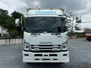  ISUZU FRR 210 HP ปี 2567 ไมล์ 15,570 กม. #6ล้อ ตู้10 บาน #LEK N43