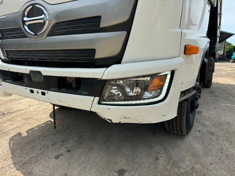 HINO FC9J 155HP ชุดจด ปี65 ไมล์ 193,000km. #6ล้อดั้ม #LEK 971