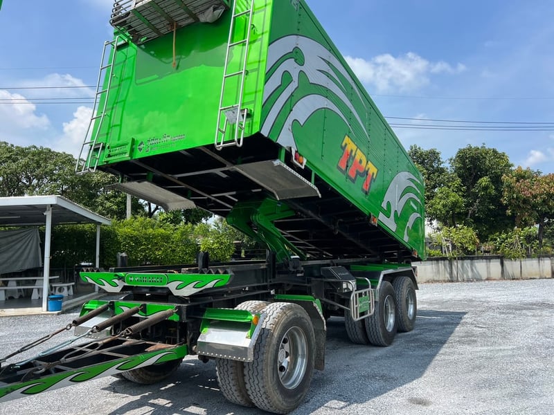 ISUZU FXZ 360 ปี 65 ไมล์น้อยเพียง 120,000 km. #รถพ่วงดินกระบะอลูมิเนียม SHK #LEK 943-944