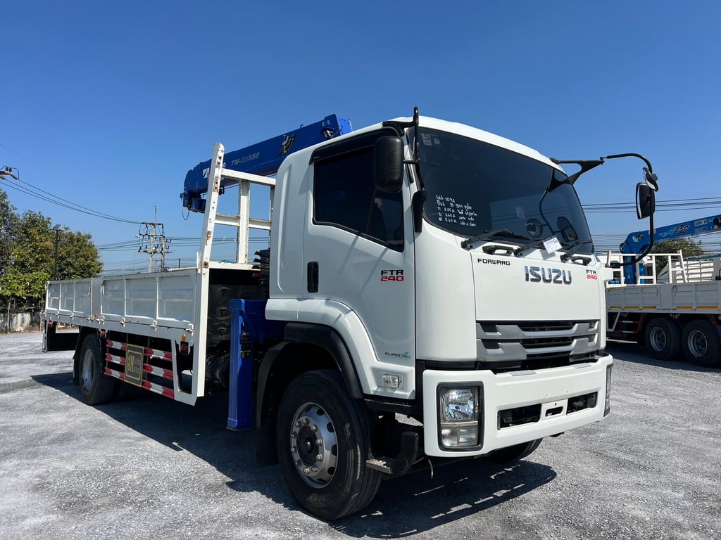 ISUZU FTR 240 HP ปี66 ไมล์ 64,700 Km. #6ล้อเครน #LEK1094 ISUZU FTR 240 HP ปี66 ไมล์ 64,700 Km. #6ล้อเครน #LEK1094
