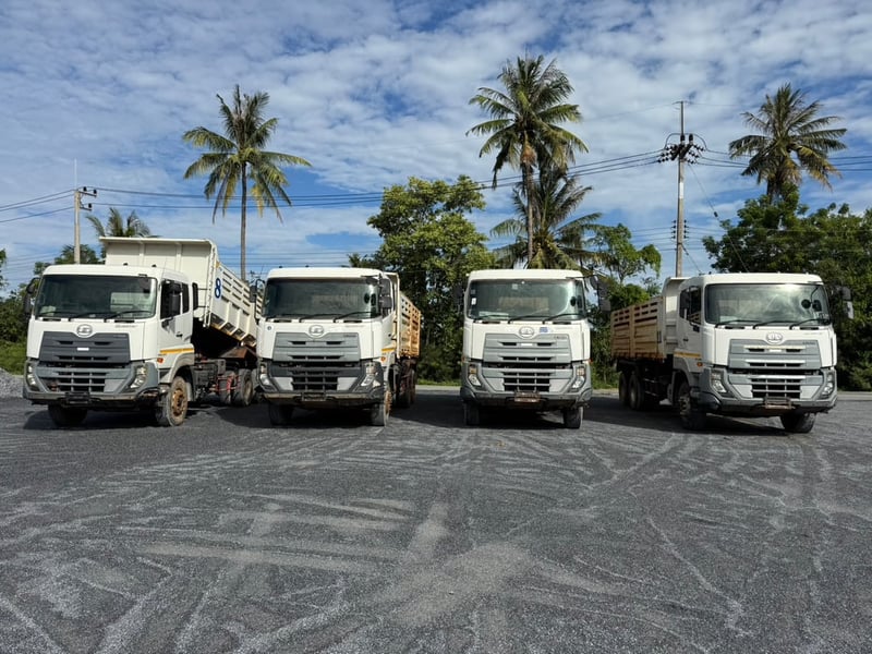 UD TRUCKS CWE 280 HP ปี 62 ไมล์ 59,946 KM.#กระบะดั้ม ดิน หินต่ออู่ไทยรุ่ง(TTR) UD TRUCKS CWE 280 HP ปี 62 ไมล์ 59,946 KM.#กระบะดั้ม ดิน หินต่ออู่ไทยรุ่ง(TTR)