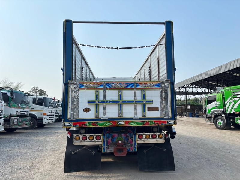 HINO GY2P 380HP ปี60 ไมล์ 686,000 km. #12ล้อ กระบะดั้มอลูมิเนียมพื้นเหล็ก #Lek1096