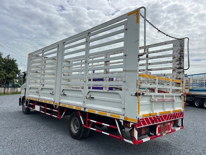 HINO FC9J 210 ปี63 ไมล์ 360,000 km. #กระบะเหล็ก 6.60ม. เปิดข้างได้1ข้าง #LEK794