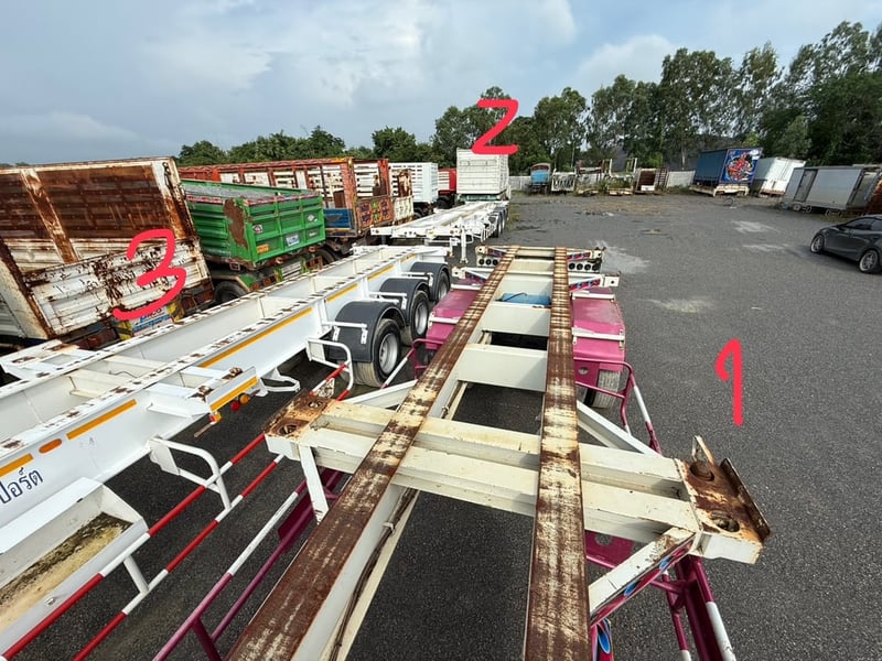 หางก้าง 3 เพลา ยี่ห้อ พนัส #LEK 611 