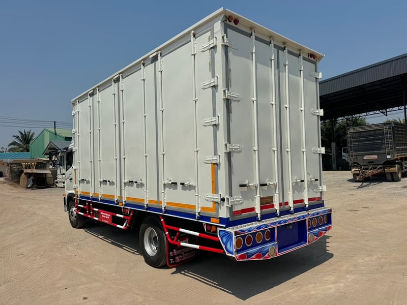 HINO FC9J 175 HP ปี 66 ไมล์ 46,818 KM. #ตู้ 10 บาน #LEK1175 HINO FC9J 175 HP ปี 66 ไมล์ 46,818 KM. #ตู้ 10 บาน #LEK1175
