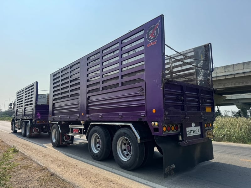 ISUZU FXZ 360 HP ปี 2565 ไมล์ 445,852 KM. #พ่วงแม่-ลูกไม่ดั้ม #LEK1234-1235