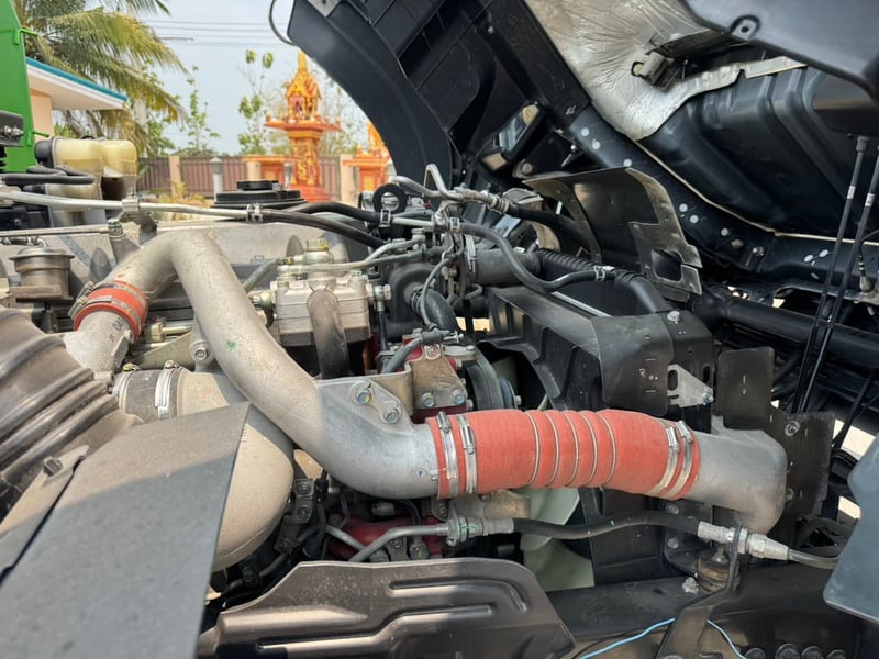 HINO FM2P 380 HP ปี 66 ไมล์ 53,761 km. #พื้นเรียบ แม่+ลูก #LEK 1247-1248