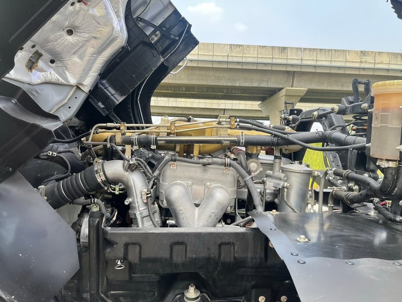 ISUZU FXZ 360 HP ปี 67 ไมล์ 172,951 km #พ่วงแม่ลูกกระบะเหล็กดั้มเกษตร อู่ฟีนิกส์ #LEK1147-1148