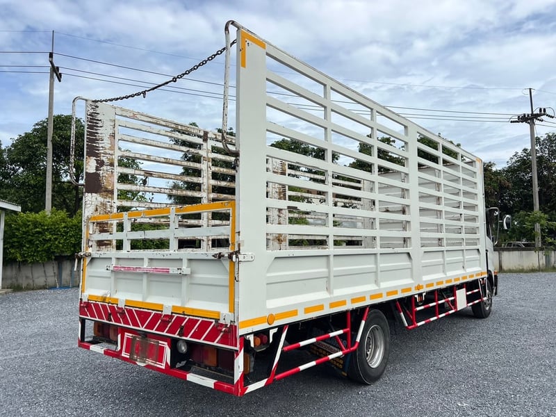 HINO FC9J 210 ปี63 ไมล์ 360,000 km. #กระบะเหล็ก 6.60ม. เปิดข้างได้1ข้าง #LEK794