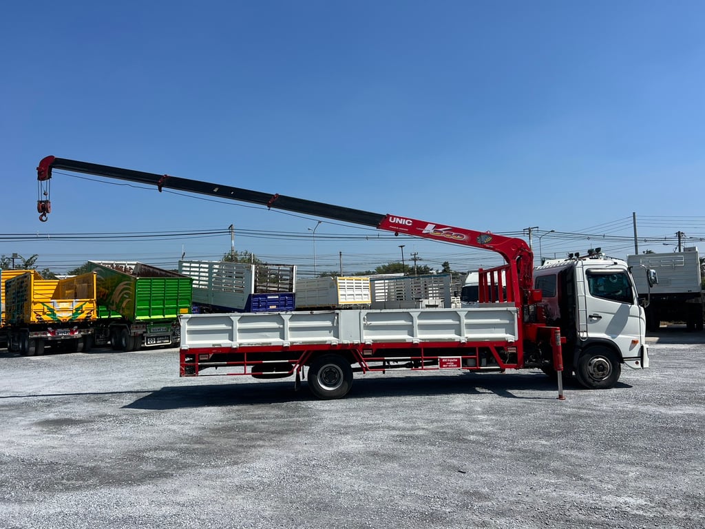 HINO FC9J 210HP ปี66 ไมล์ 249,264 KM. #6ล้อเครน #LEK 1097 HINO FC9J 210HP ปี66 ไมล์ 249,264 KM. #6ล้อเครน #LEK 1097