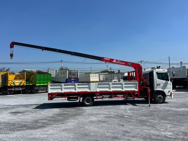 HINO FC9J 210HP ปี66 ไมล์  249,264 KM. #6ล้อเครน #LEK 1097