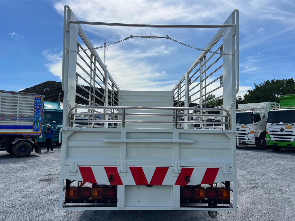 HINO FC9J 210HP ปี64 #กระบะเหล็กลูกรั้วเลส #LEK754 HINO FC9J 210HP ปี64 #กระบะเหล็กลูกรั้วเลส #LEK754