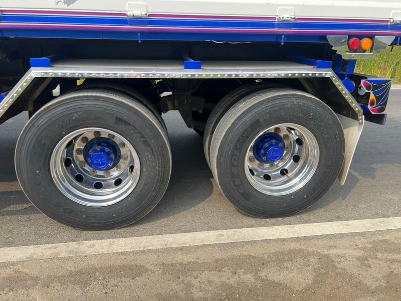 ISUZU FXZ 360 HP ปี 67 ไมล์ 172,951 km #พ่วงแม่ลูกกระบะเหล็กดั้มเกษตร อู่ฟีนิกส์ #LEK1147-1148