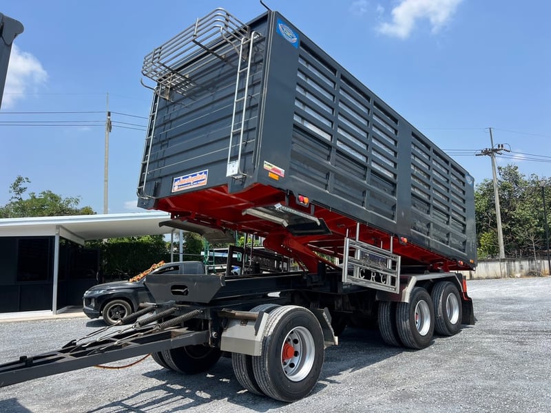 HINO FM2P 380 ปี67 ไมล์ 188,405 km. #พ่วงแม่ลูก ดั้มเกษตร กระบะเหล็ก #Lek1203-1204 