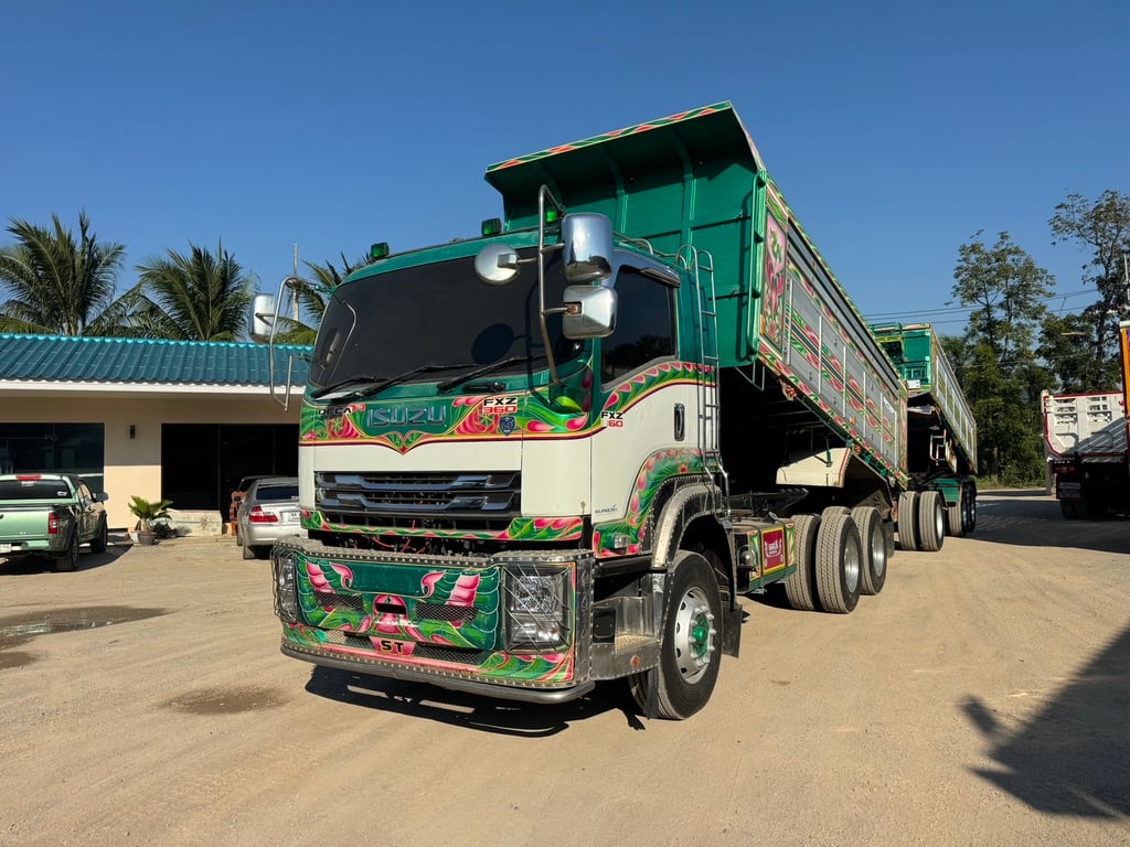 ISUZU FXZ 360 HP ปี 60 ไมล์ 667,000 กม. #กระบะดั้มอลูมิเนียม วิ่งดิน กระบะ ST ##LEK1077-1078 ISUZU FXZ 360 HP ปี 60 ไมล์ 667,000 กม. #กระบะดั้มอลูมิเนียม วิ่งดิน กระบะ ST ##LEK1077-1078