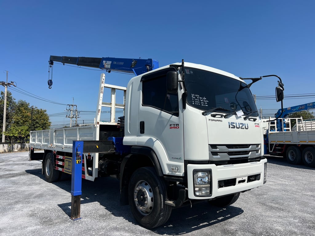 ISUZU FTR 240 HP ปี66 ไมล์ 64,700 Km. #6ล้อเครน #LEK1094 ISUZU FTR 240 HP ปี66 ไมล์ 64,700 Km. #6ล้อเครน #LEK1094
