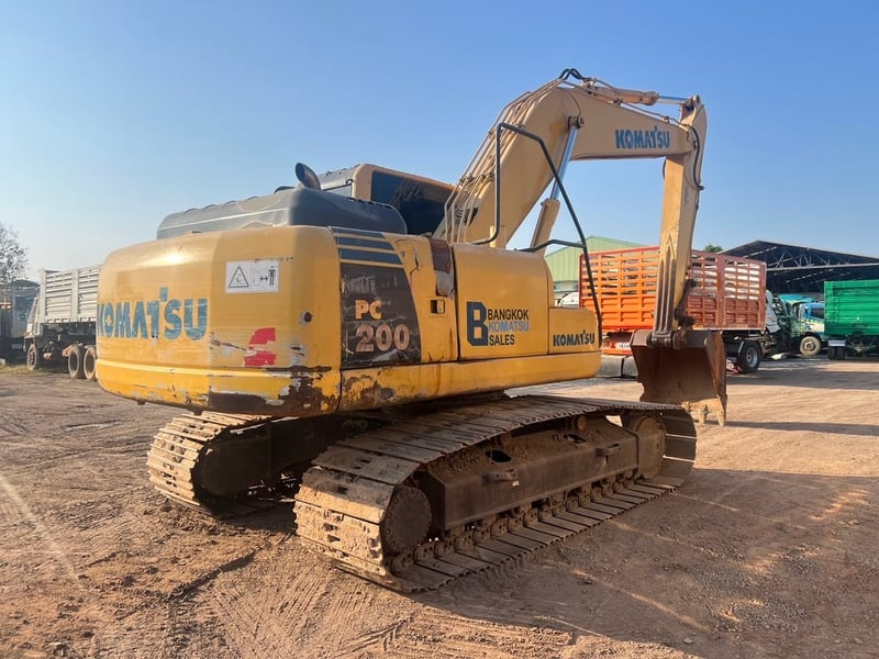 KOMATSU PC200-8 รถแม็คโคร ชั่วโมงการทำงาน 13,440 ชม. # LEK893