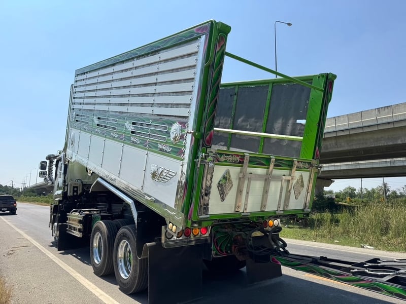 ISUZU FXZ 360HP หน้า GIGA ปี 2565 ไมล์ 208,467 KM. #แม่-ลูกดั้มเกษตร กระบะอลูมิเนียม พื้นเลส #LEK1231 - 1241 ISUZU FXZ 360HP หน้า GIGA ปี 2565 ไมล์ 208,467 KM. #แม่-ลูกดั้มเกษตร กระบะอลูมิเนียม พื้นเลส #LEK1231 - 1241