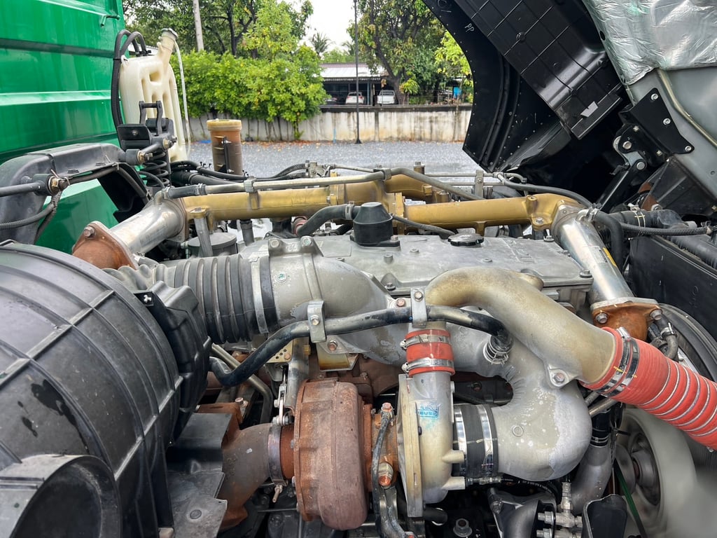 lSUZU FXZ 360 หน้า GIGA ปี 66 เลขไมล์เพียง 306,000 KM #กระบะดั้ม PP TRUCK กระบะเหล็กกึ่งเกษตร #LEK951-952 