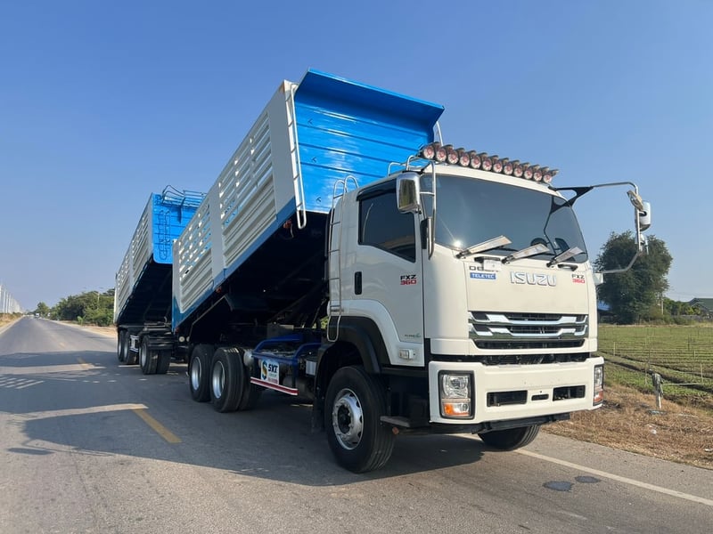  ISUZU FXZ 360 ปี65 ไมล์ 33,000 KM. #พ่วงแม่ลูก  #LEK353-852