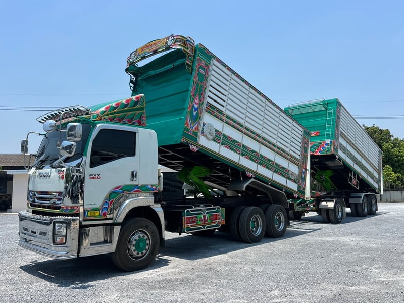 ISUZU FXZ 360HP ปี 2566 ไมล์ 193,000 km. #กระบะอลูมิเนียม พื้นเหล็ก ต่ออู่ธวัชชัย #LEK1115-1116 ISUZU FXZ 360HP ปี 2566 ไมล์ 193,000 km. #กระบะอลูมิเนียม พื้นเหล็ก ต่ออู่ธวัชชัย #LEK1115-1116