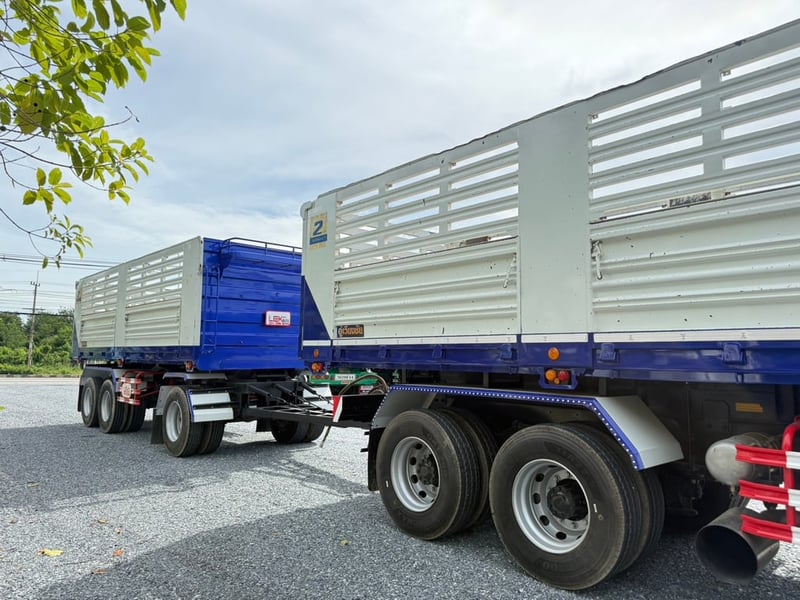 ISUZU FXZ 360HP  ปี65 ไมล์ 264,000km. #10ล้อพ่วงดินกระบะเวียงชัย #LEK 814-787 