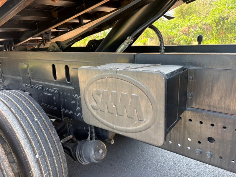 HINO FM1A วิคเตอร์ 344HP ปี 66 ไมล์ 201,404 KM. #กระบะดั้มสามมิตร SMM มีระบบลากพ่วง #LEK1002