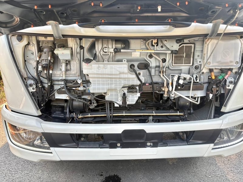 HINO FC9J 210 แรง ปี 2567 ไมล์แท้ 47,500 km #6ล้อ ดั้มสามมิตร #LEK1067