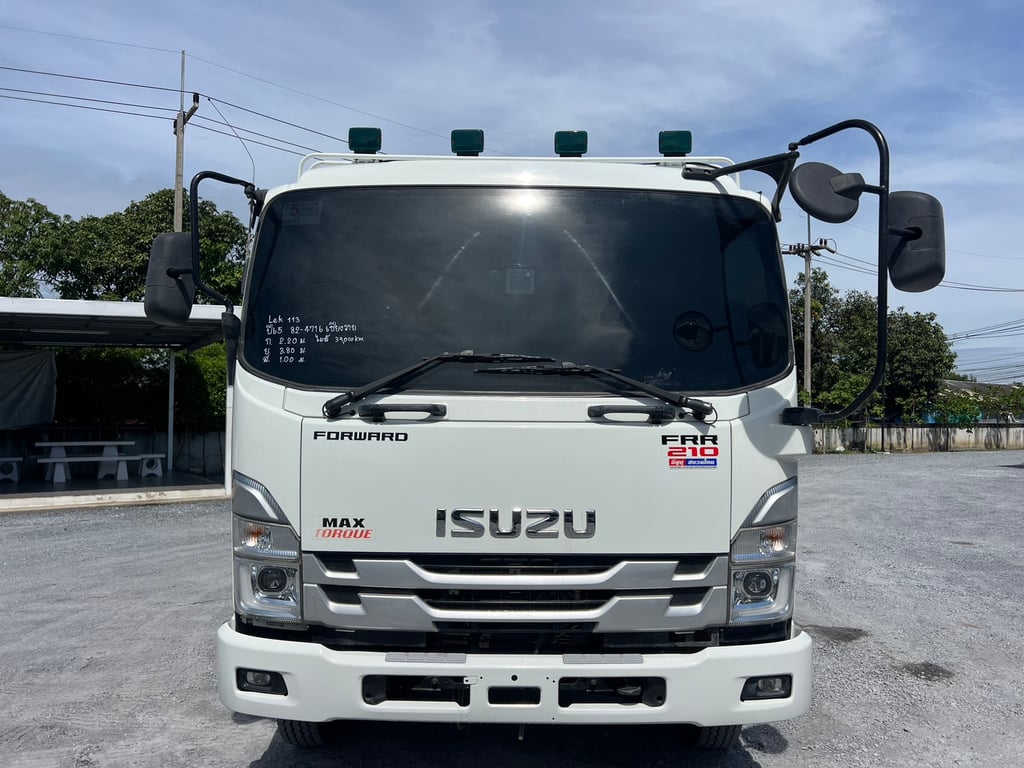 ISUZU FRR210HP ปี65 ไมล์ 39,000km #6ล้อดั้ม 2รั้ว #LEK113 