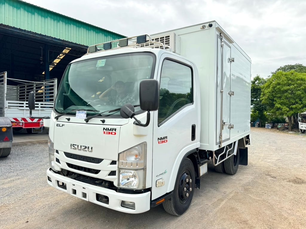 ISUZU NMR130 ปี62 ไมล์น้อย 144,000  #6ล้อห้องเย็น #LEK864 