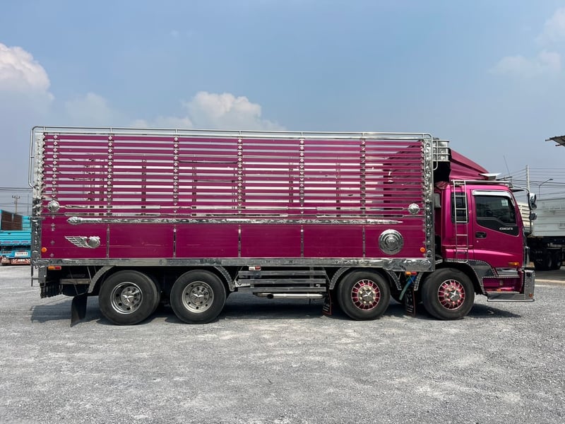 SUZU GIGA หัวตึก (รถประกอบ) จดปี 64 ไมล์ 805,547 KM. #12ล้อแท้ เพลาเดียว #LEK 1074