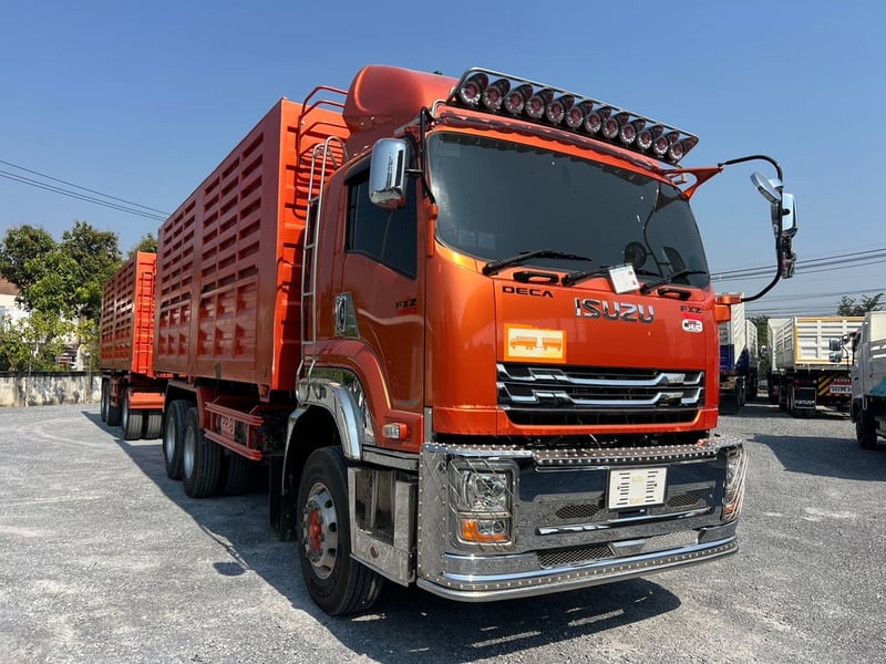 ISUZU FXZ 360 ปี 66 ไมล์ 189,000 km. #แม่–ลูกพ่วงดั้ม ## Lek1044-1045 ISUZU FXZ 360 ปี 66 ไมล์ 189,000 km. #แม่–ลูกพ่วงดั้ม ## Lek1044-1045