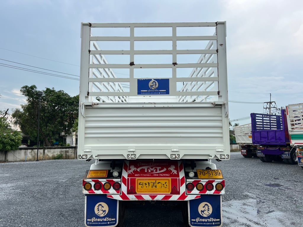 HINO FM2P 380 HP ปี66 ไมล์62,400 #กระบะดั้มเกษตร แม่-ลูก #LEK 638,696