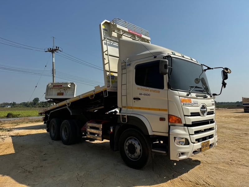 HINO 380 Fm2p ปี66 ไมล์ 148,800km. #แม่+ลูกพื้นเรียบดั้ม #LEK 1153-1154