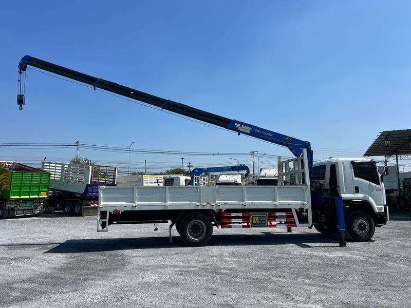 ISUZU FTR 240 HP ปี66 ไมล์ 64,700  Km. #6ล้อเครน #LEK1094 