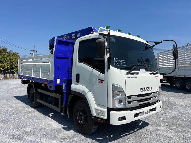 ISUZU FRR 210 HP ปี 67 ไมล์ 21,000 กม. #6ล้อดั้มเครน #LEK1136 ISUZU FRR 210 HP ปี 67 ไมล์ 21,000 กม. #6ล้อดั้มเครน #LEK1136